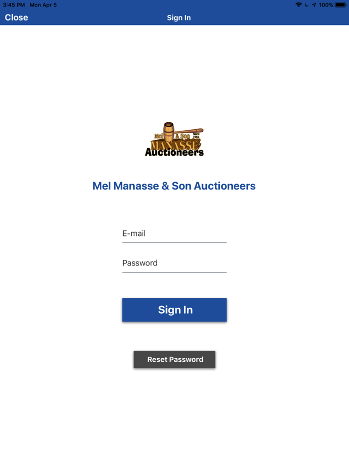Manasse Auctioneers Live