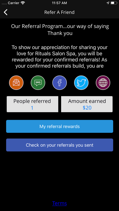 Rituals Salon-Spa Screenshot