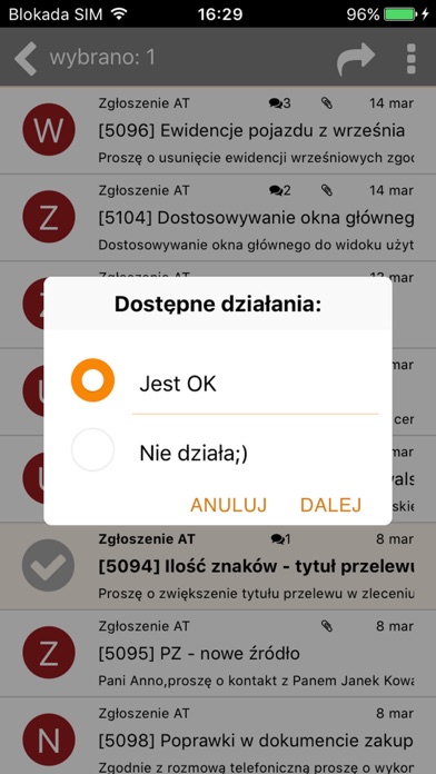 INTENSE Mobile 21.1 Screenshot