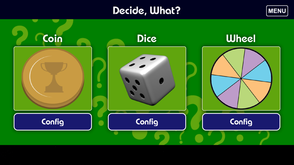 #1. Decide, What? (iOS) 由: Rufus Robot, Inc.