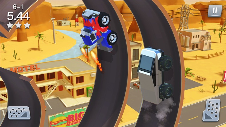 Stunt Racing Car - Sky Driving screenshot-3