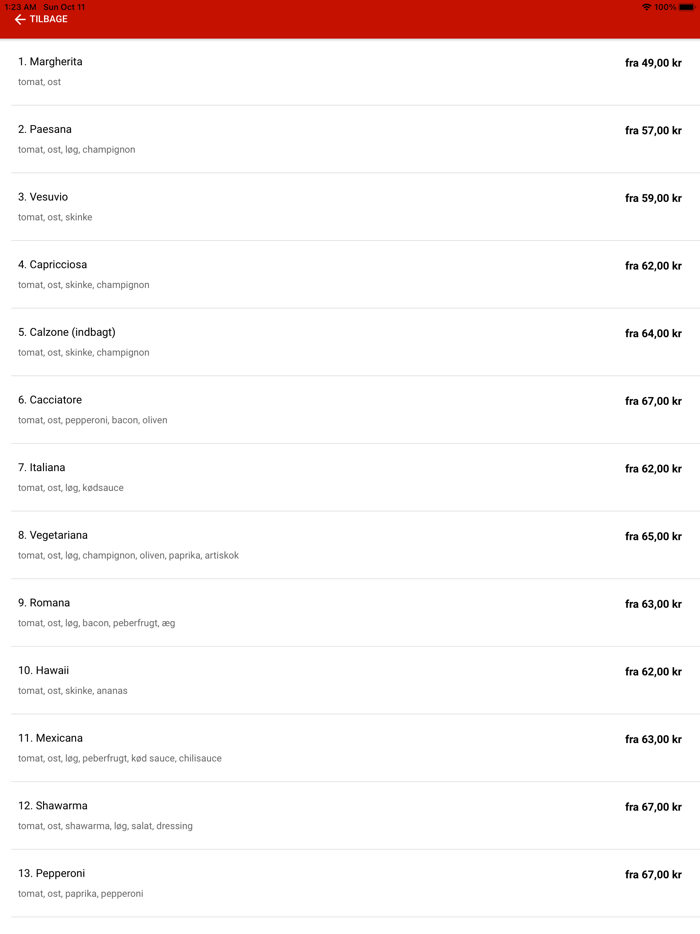 Pronto Pizza Italiano II