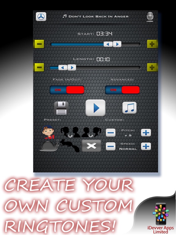 Screenshot #4 pour myRingtone Maker & Creator