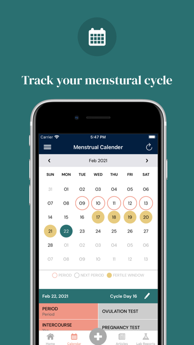 Famlee Fertility Screenshot