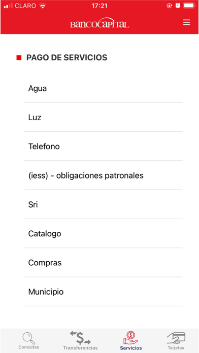Banco Capital Screenshot