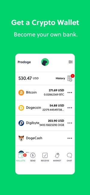 Prodoge Crypto Wallet