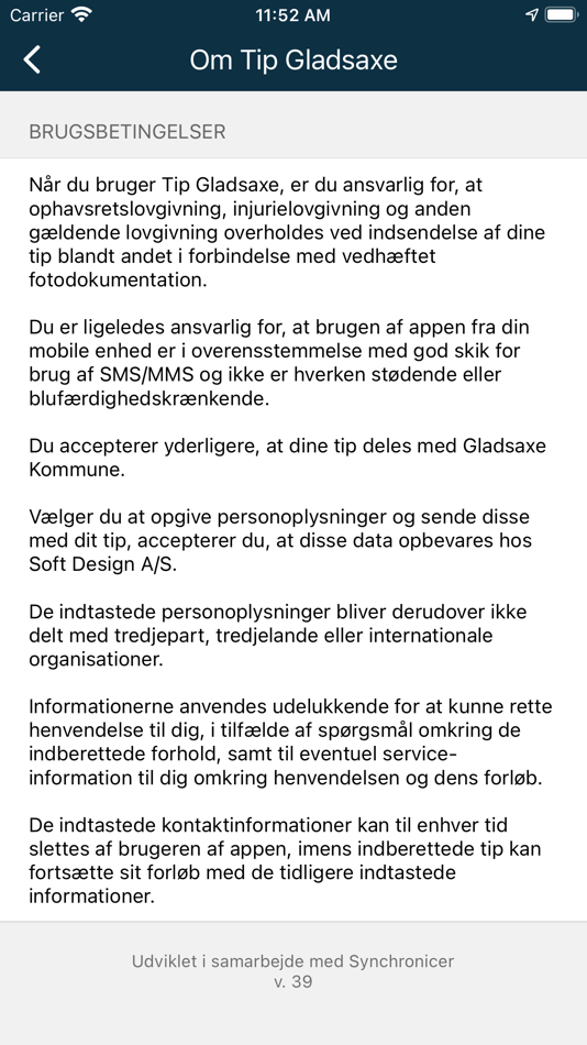 #3. Tip Gladsaxe (iOS) 由: Gladsaxe Kommune