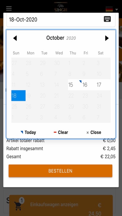 Screenshot #2 pour Mr Singh Restaurant