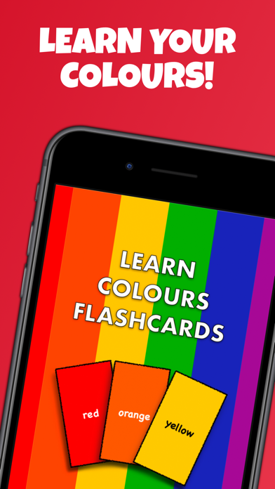 Learn Colours Flashcardsのおすすめ画像1