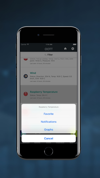 Screenshot #2 pour OOTT Home Automation
