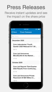 core laboratories ir iphone screenshot 3