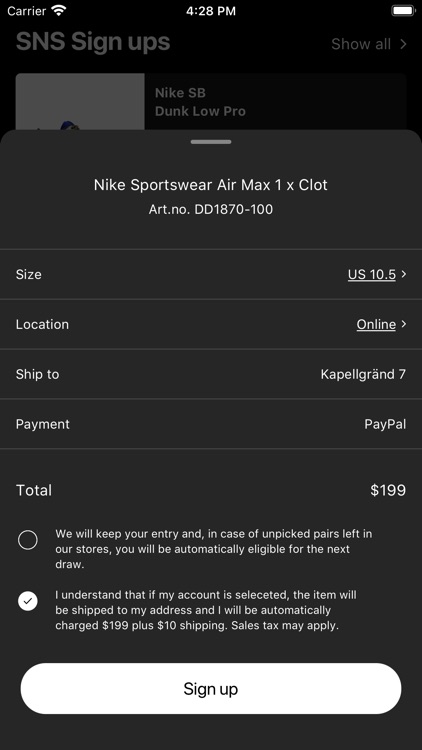 Sneakersnstuff screenshot-5