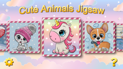 Cute Animals Jigsaw Puzzles Screenshot