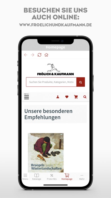 Frölich & Kaufmann-Kataloge Screenshot