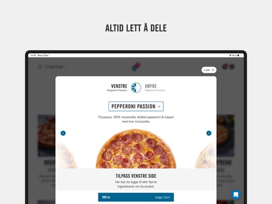 Screenshot #6 pour Domino's Pizza Norway