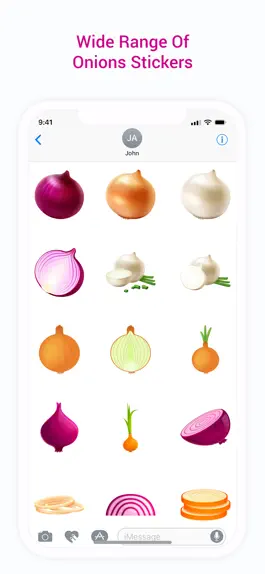 Game screenshot Animated Onions Stickers mod apk