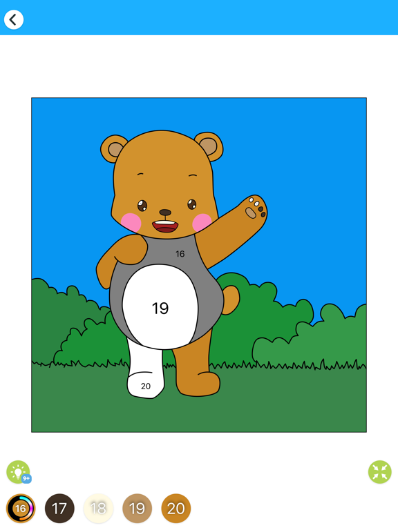 Kids Color By Number - Paint iPad screenshot 4 - Entertainment app
