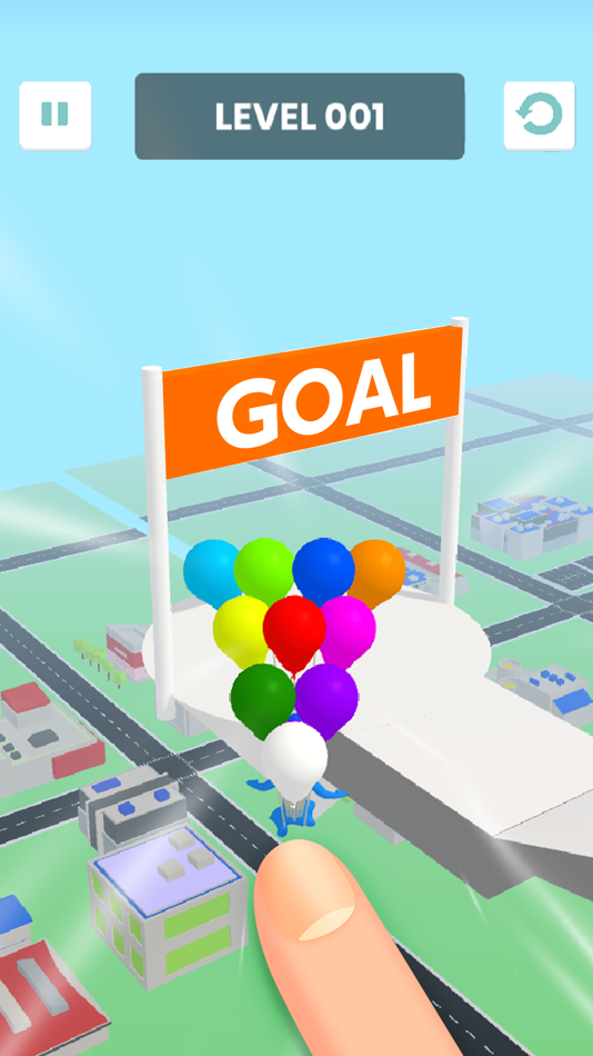 #2. Balloon Dash 3D. (iOS) 由: Basement Apps, Inc.