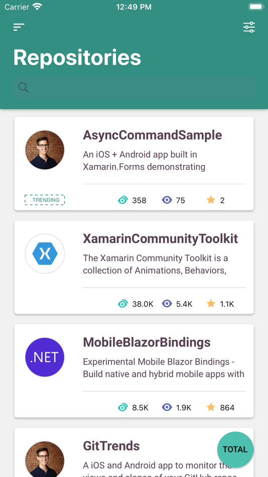 GitTrends: GitHub Insights - 2.5.4 - (iOS)