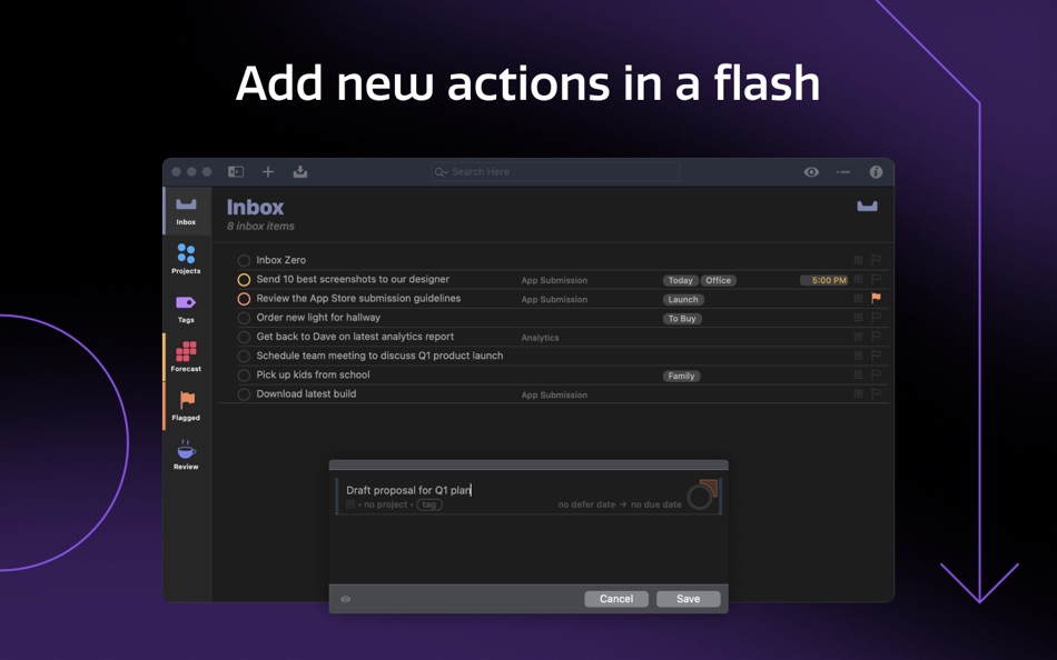 #1. OmniFocus 3 Enterprise (macOS) 由: The Omni Group