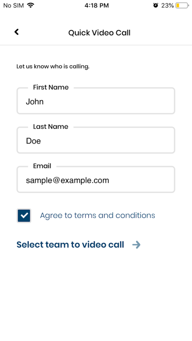 PCSB Video Banking Screenshot