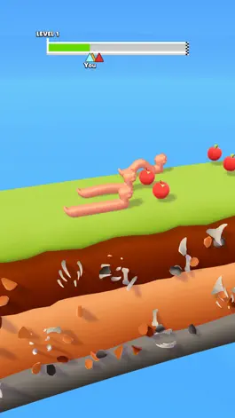 Game screenshot Worm Race 3D apk