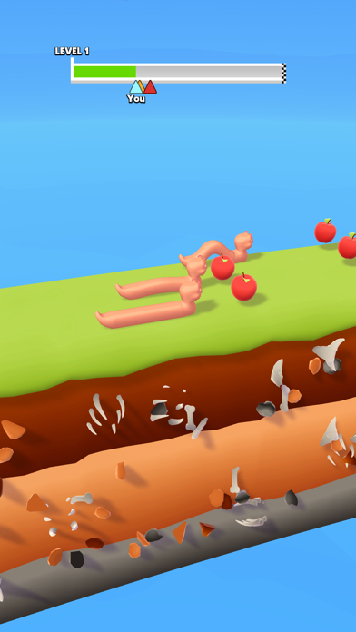 Worm Race 3D Screenshot