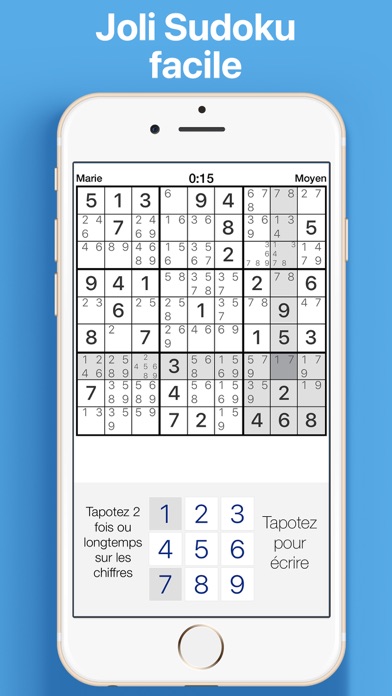 Screenshot #1 pour Pure Sudoku : jeu de logique