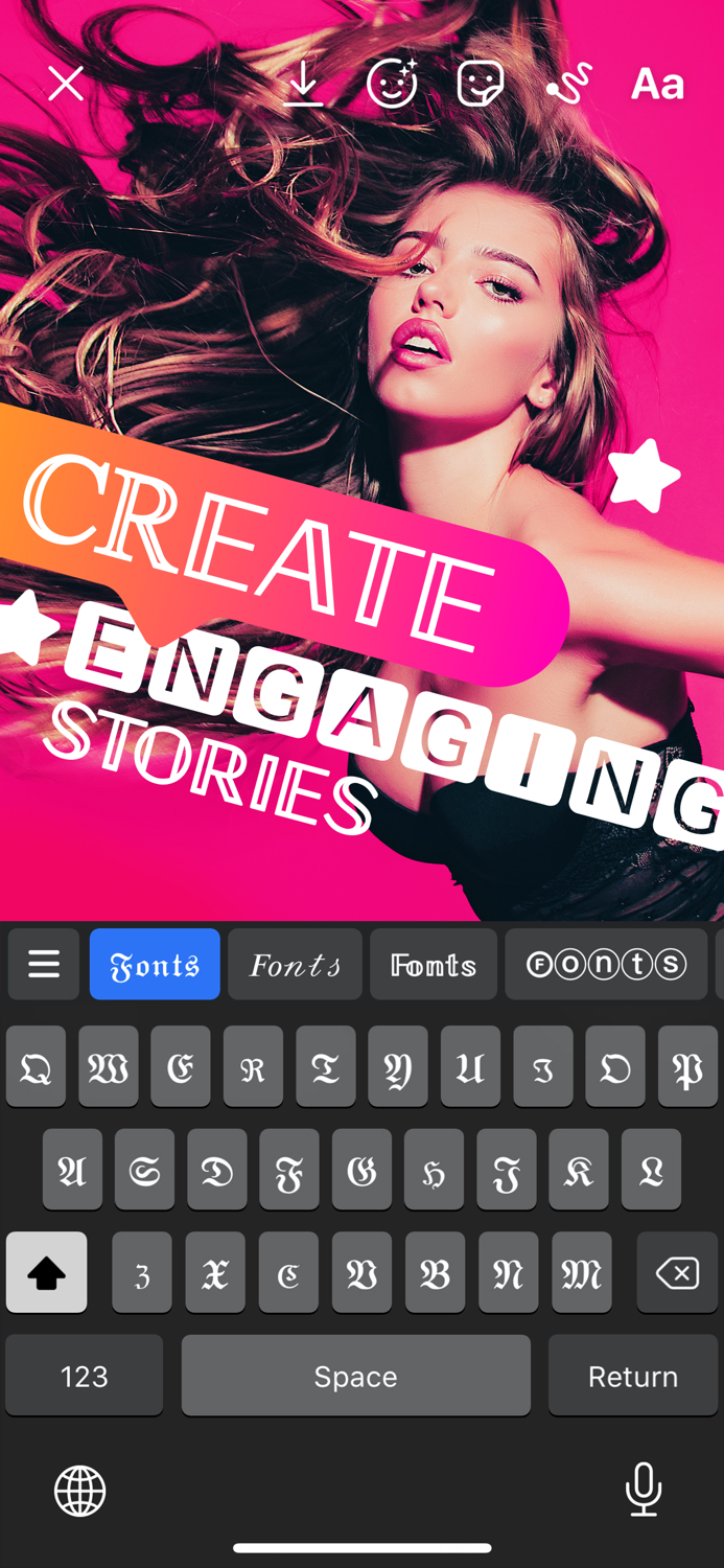 Fonts Fancy - Cool Keyboard