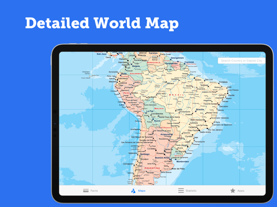 Atlas 2023: Maps & Facts iPad app afbeelding 1