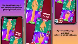 red hand slap two player games iphone screenshot 1