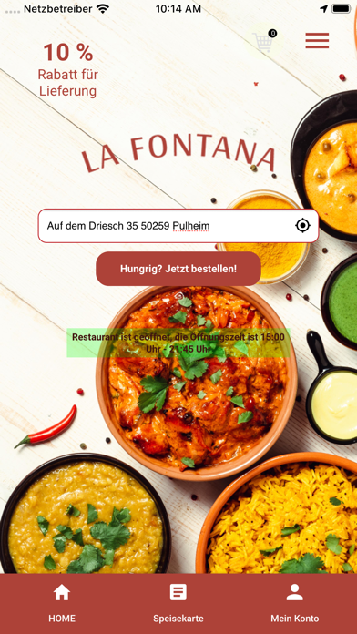 La Fontana Screenshot