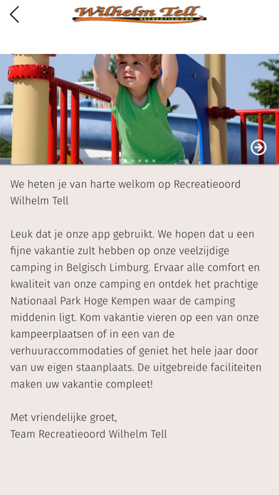 Limburg Campings Screenshot