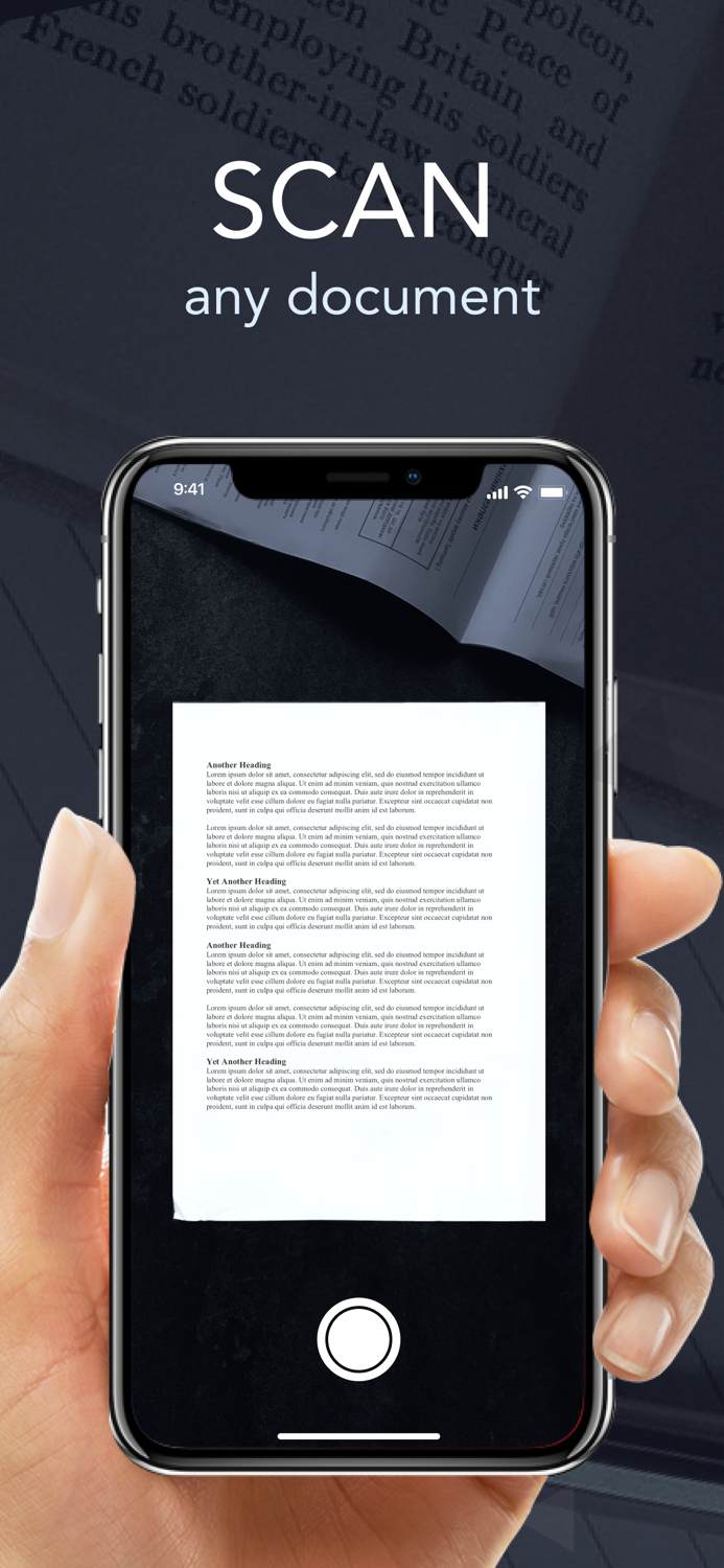 Scanner PDF App Scan Document