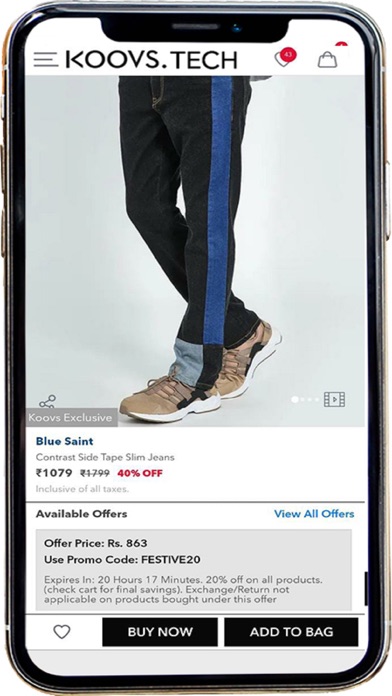 Koovs Easy App Screenshot