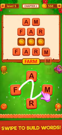 Game screenshot Word Farm - Word Connect 2023 mod apk