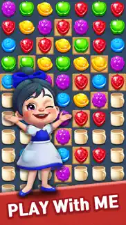 sugar hunter: match 3 puzzle iphone screenshot 1