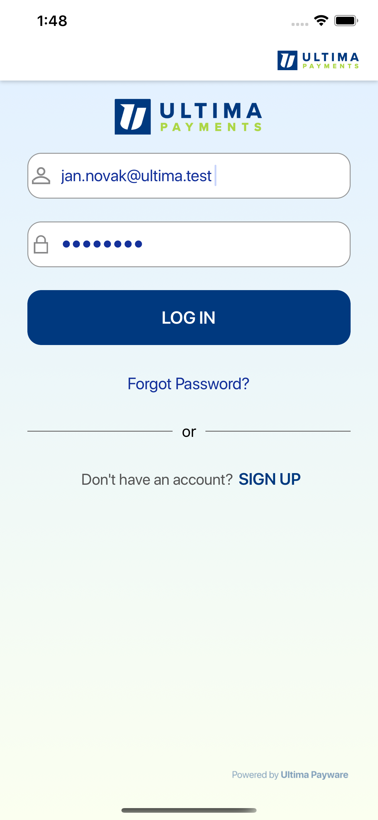 Ultima Payments CLS