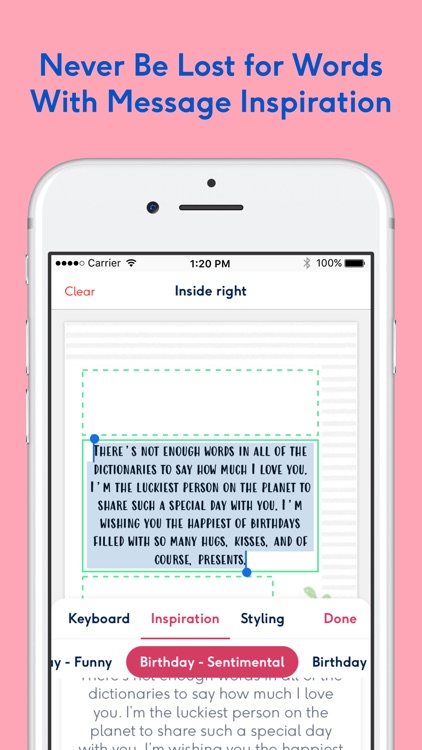 Moonpig: Birthday Card Maker screenshot-5