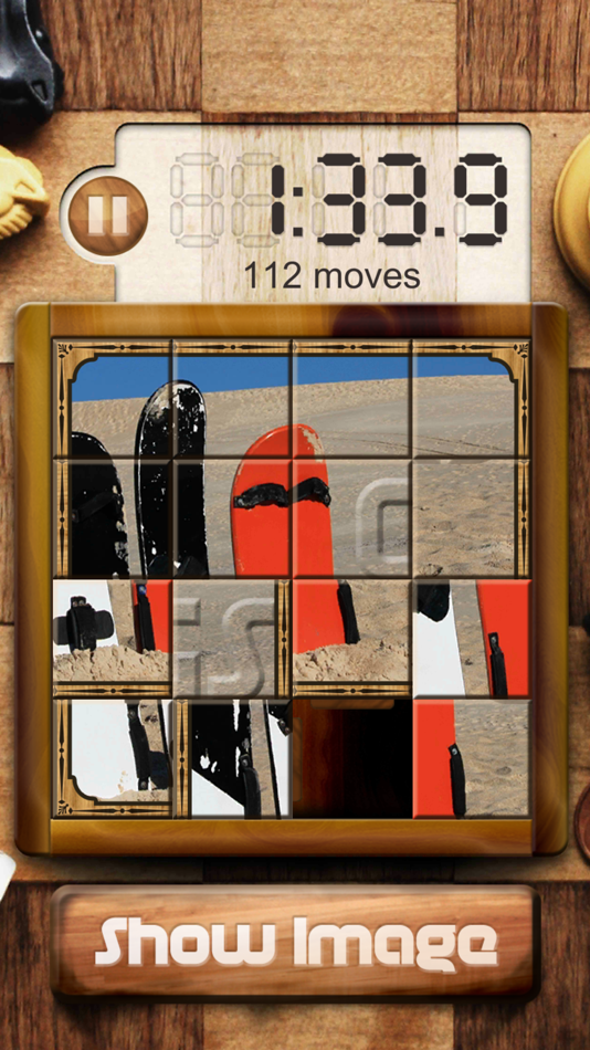 #2. Grid Shuffle (iOS) 由: Warp Lemon