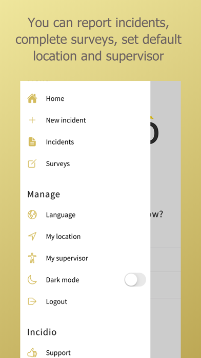 Incidio Screenshot