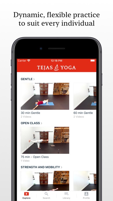 Tejas Yoga Screenshot