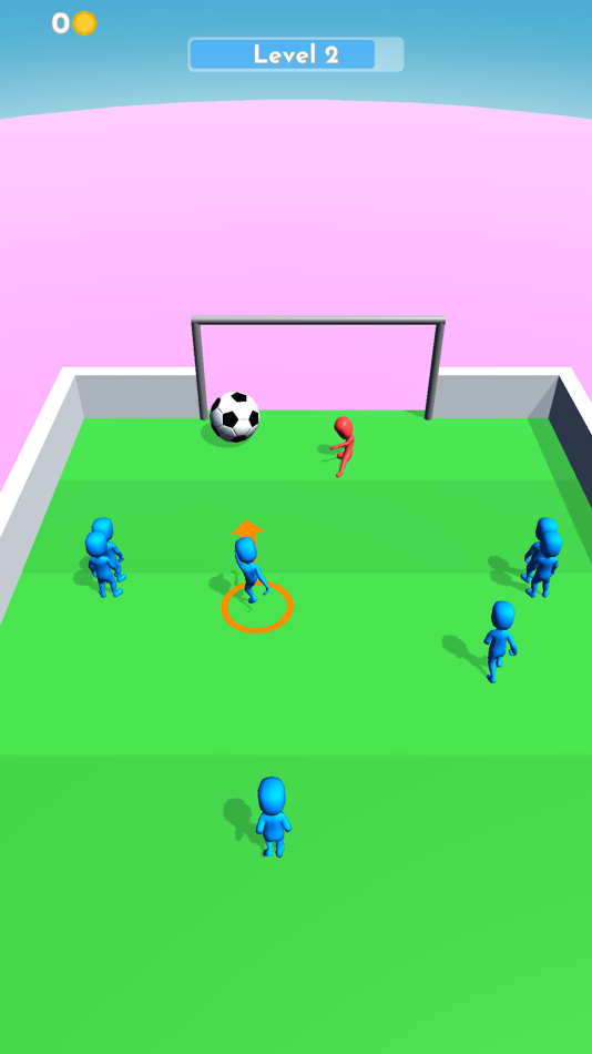 #3. Pass the Ball 3D (iOS) 由: Clap Clap Games