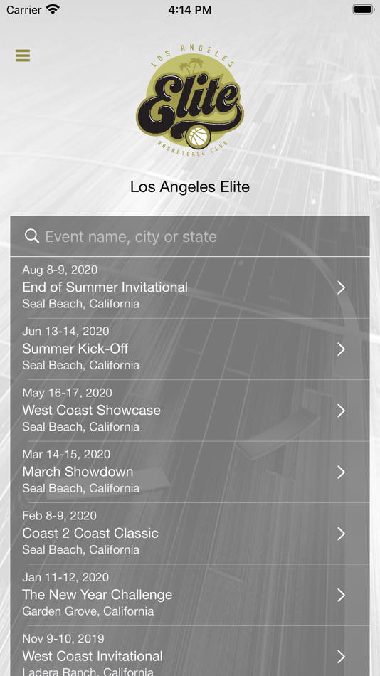 Los Angeles Elite - 5.9.17 - (iOS)