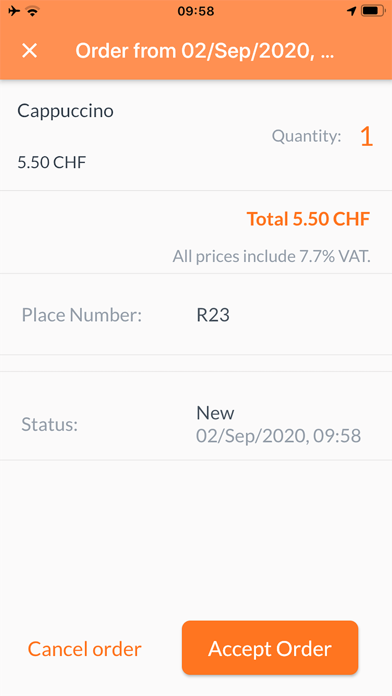 Poolboy - Ordering App Screenshot