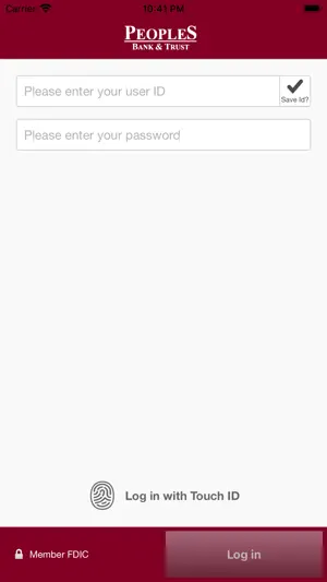 Peoples Bank & Trust Business screenshot 2