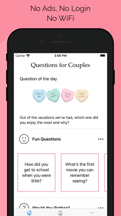 Questions for Couples