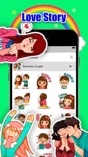 honey stickers! iphone screenshot 3