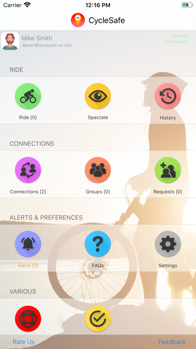 App screenshot