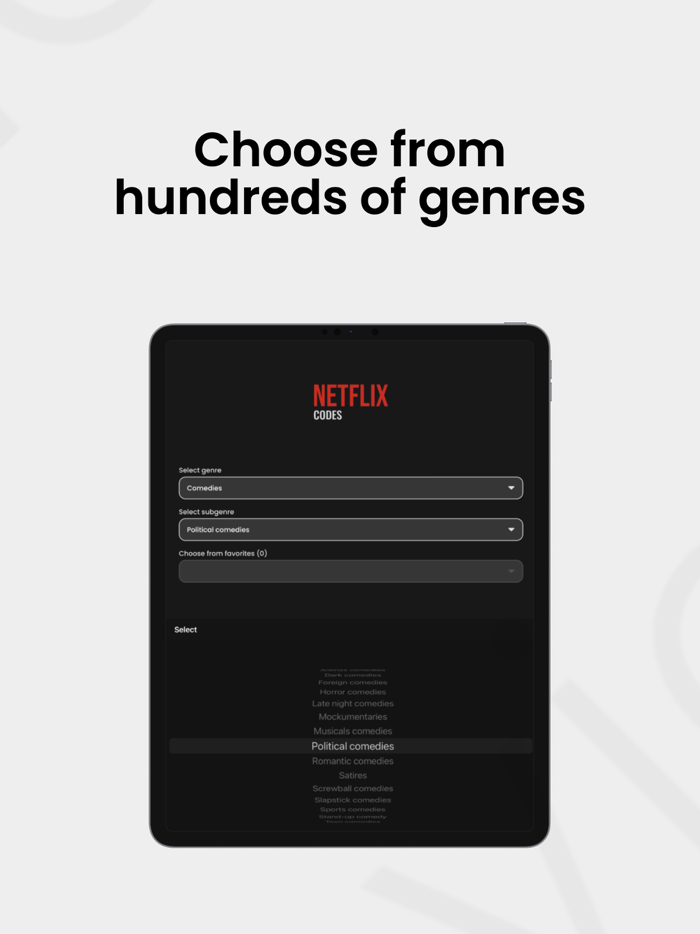 Netflix Codes